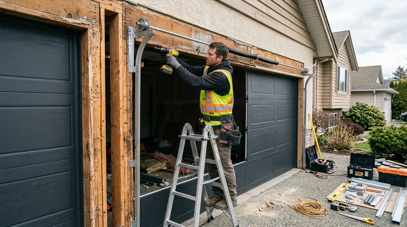 Garage door work by Florissant Garage Door Pros in Florissant, MO