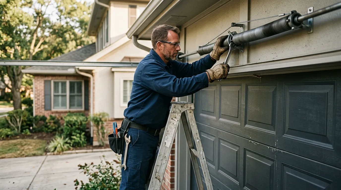 Garage door work by Florissant Garage Door Pros in Florissant, MO