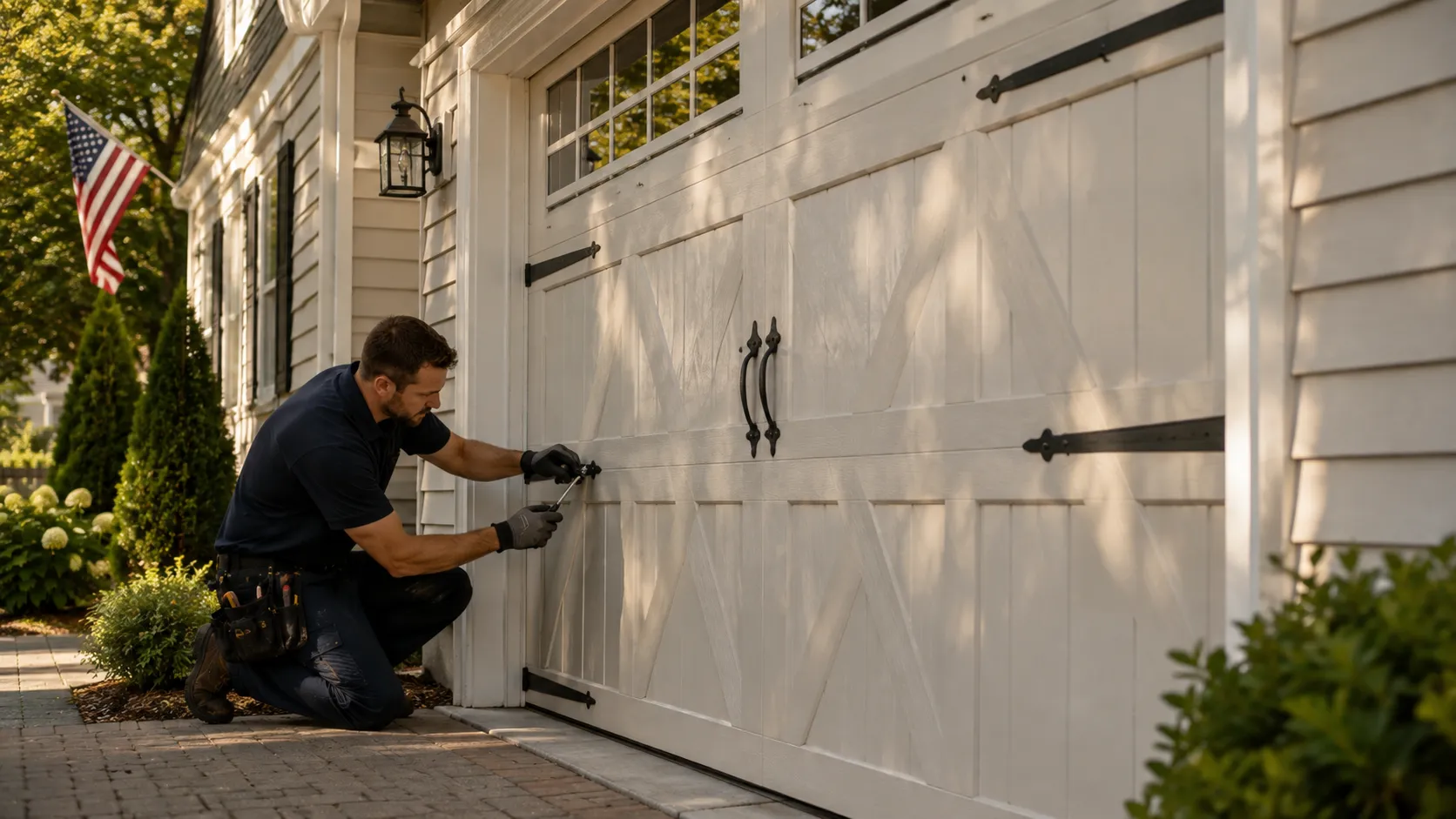 Garage door work by Florissant Garage Door Pros in Florissant, MO