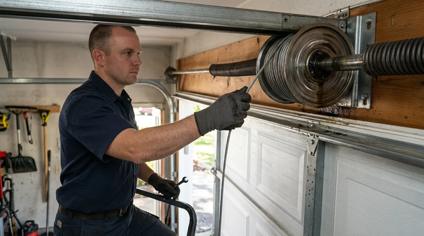 What We Fix Most Here - Florissant, MO garage door work