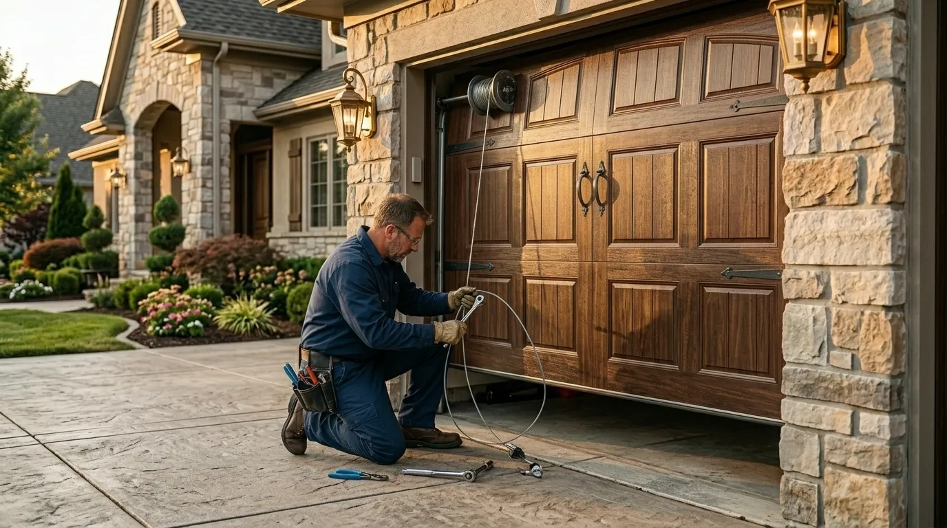 Garage door service in Florissant, MO