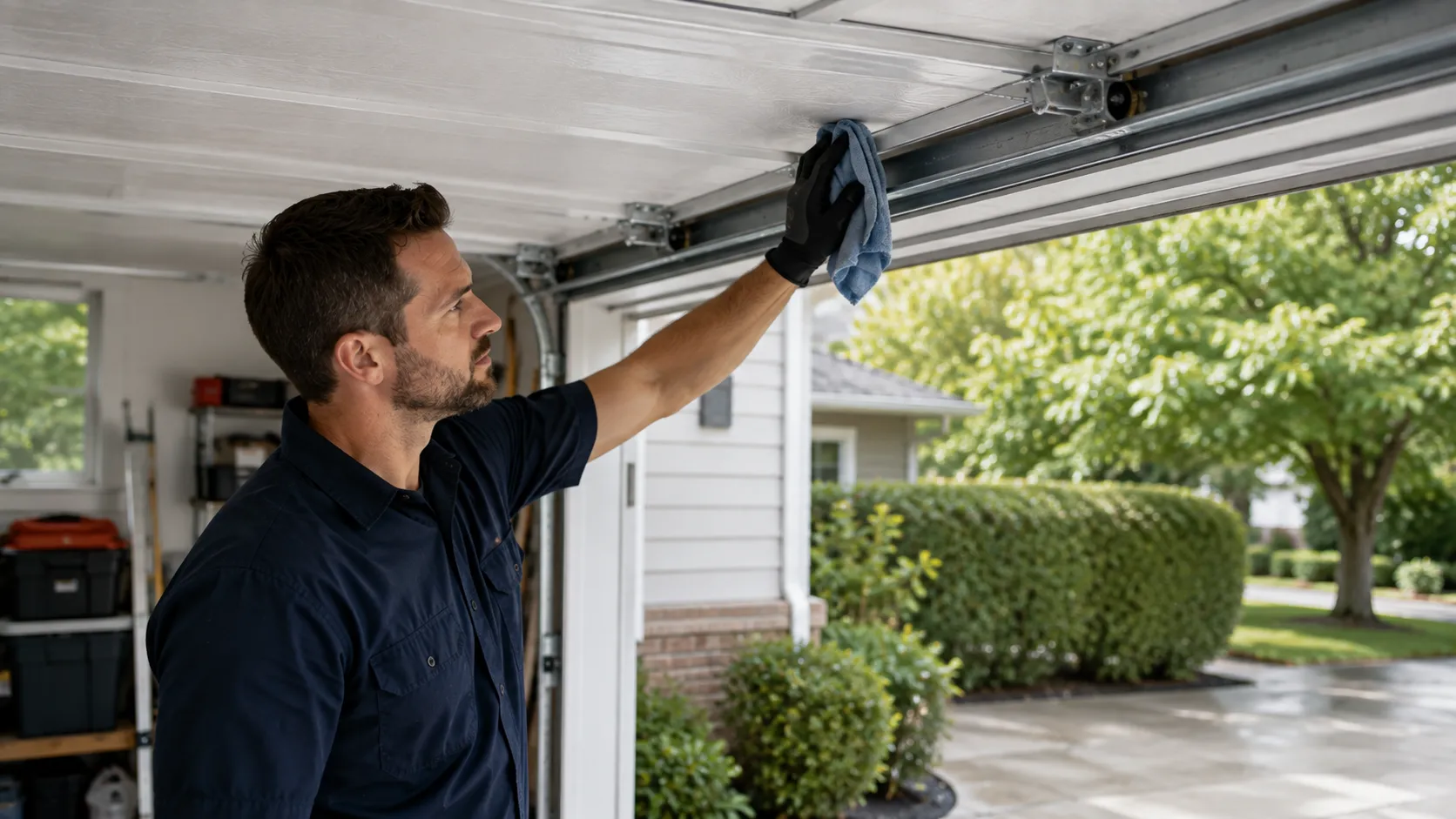 Garage door service in Florissant, MO