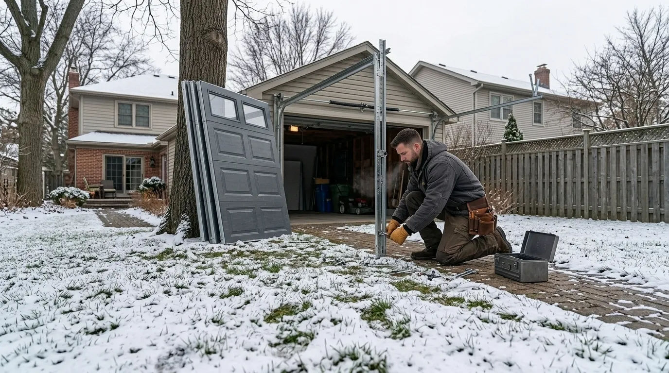 Garage door service in Florissant, MO