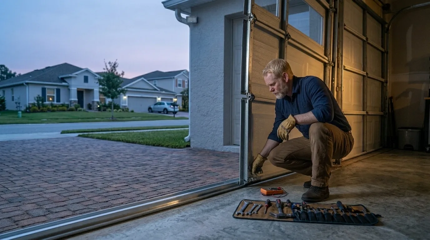 Garage door service in Florissant, MO