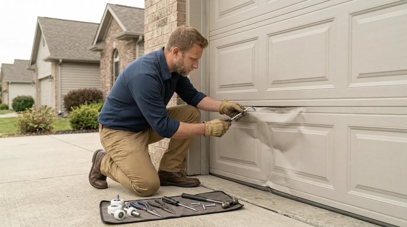 Garage door service in Florissant, MO