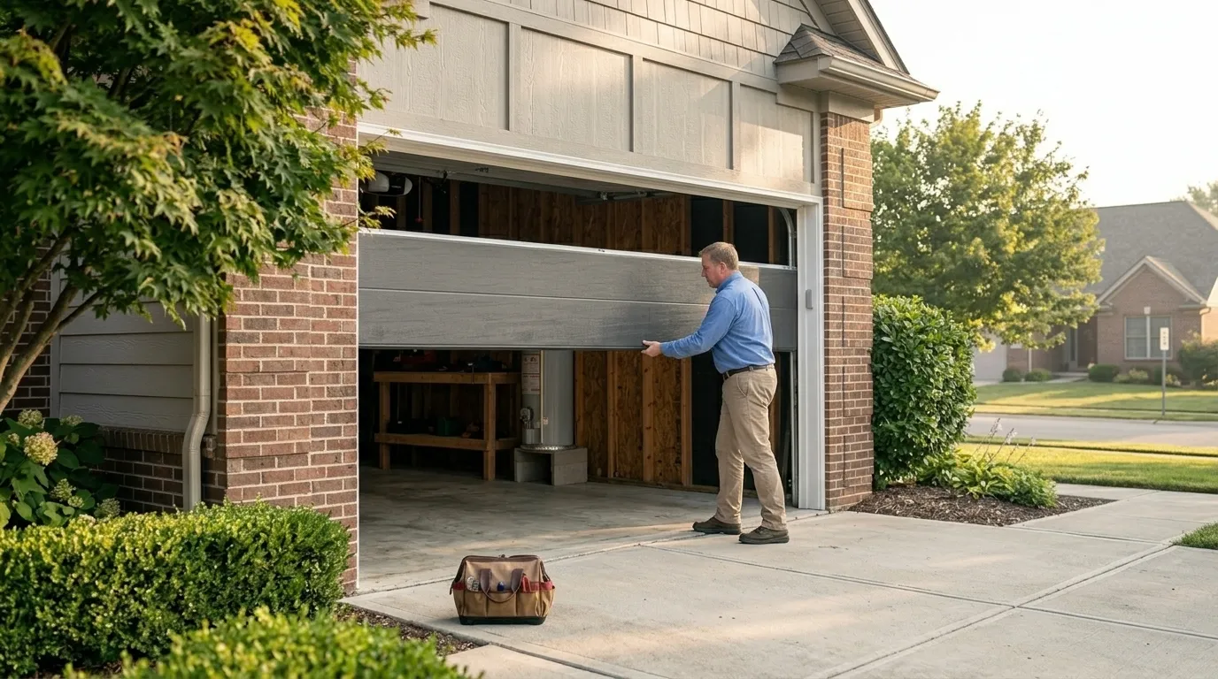 Garage door service in Florissant, MO